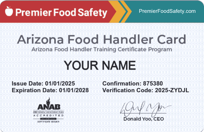 AZ Food Handler Card