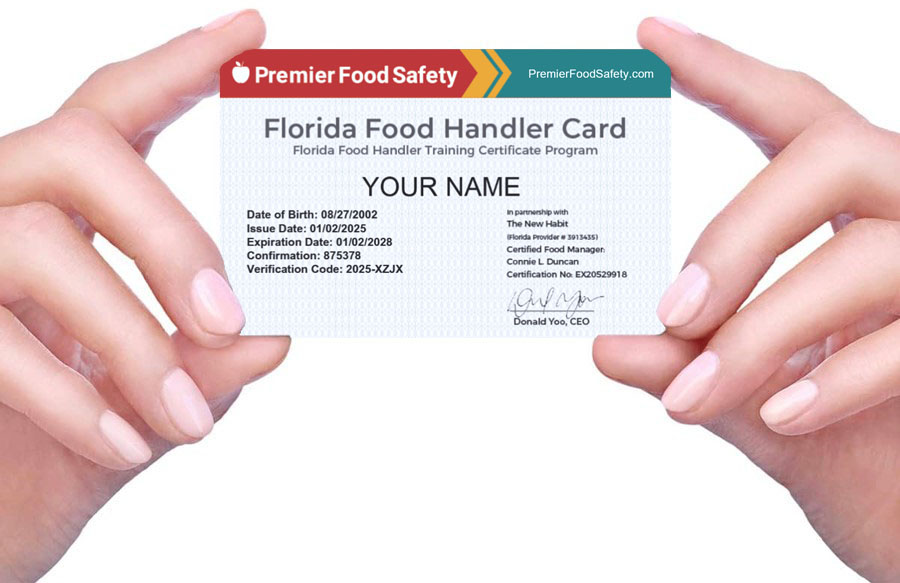 Florida Food Handler Card