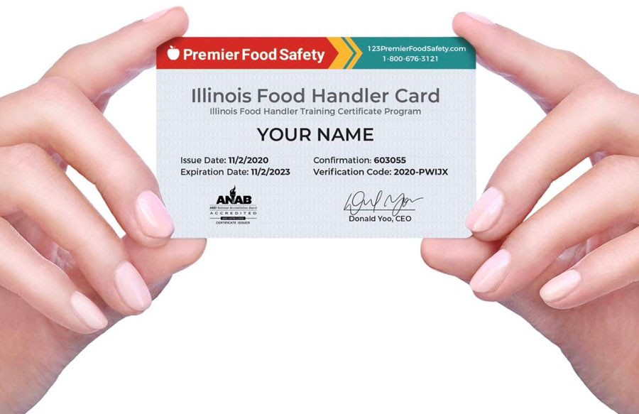 Illinois Food Handlers Card $7 95 Online PASS Guarantee Hablamos