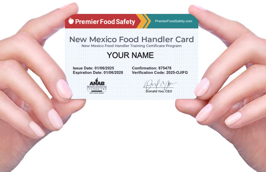 New Mexico Food Handler Card