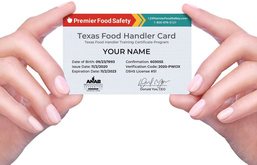 TX Food Handler Card