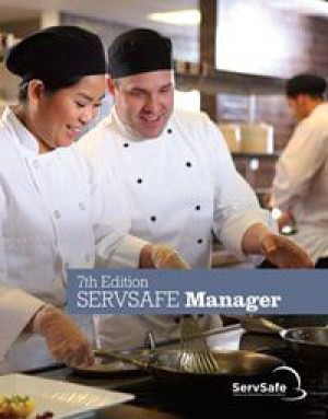 ServSafe Manager Book 7th Ed, English with exam answer sheet